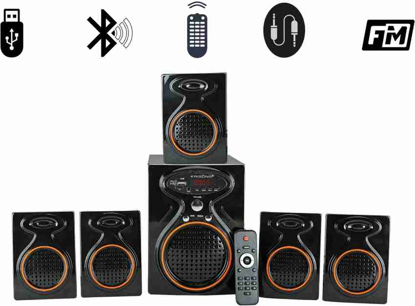 Krisons 5.1 outlet home theatre bluetooth