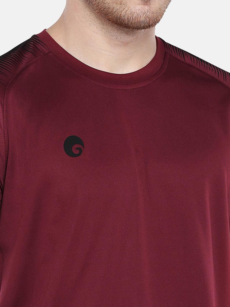 Plain Round Neck Red Omtex Sports Mens T-Shirt at Rs 899/piece in