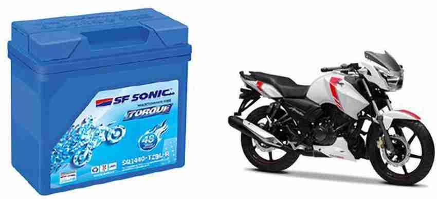 Tvs apache rtr 160 4v battery sale