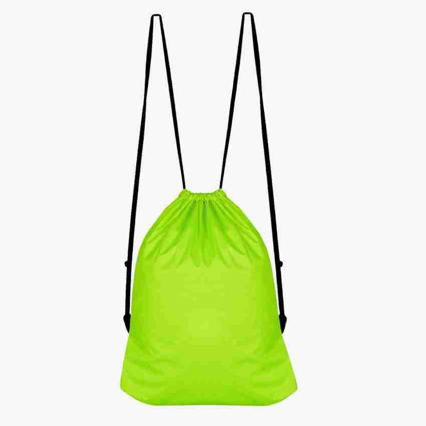 Unisex Sports Waterproof Drawstring Bags String Bag Solid Color
