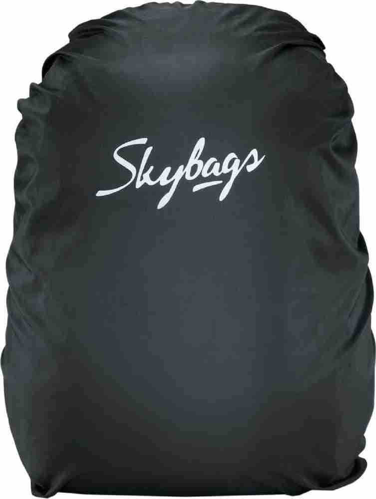 Skybags stream polyester 1811 cm blue spacious school backpack with rain cover 2025
