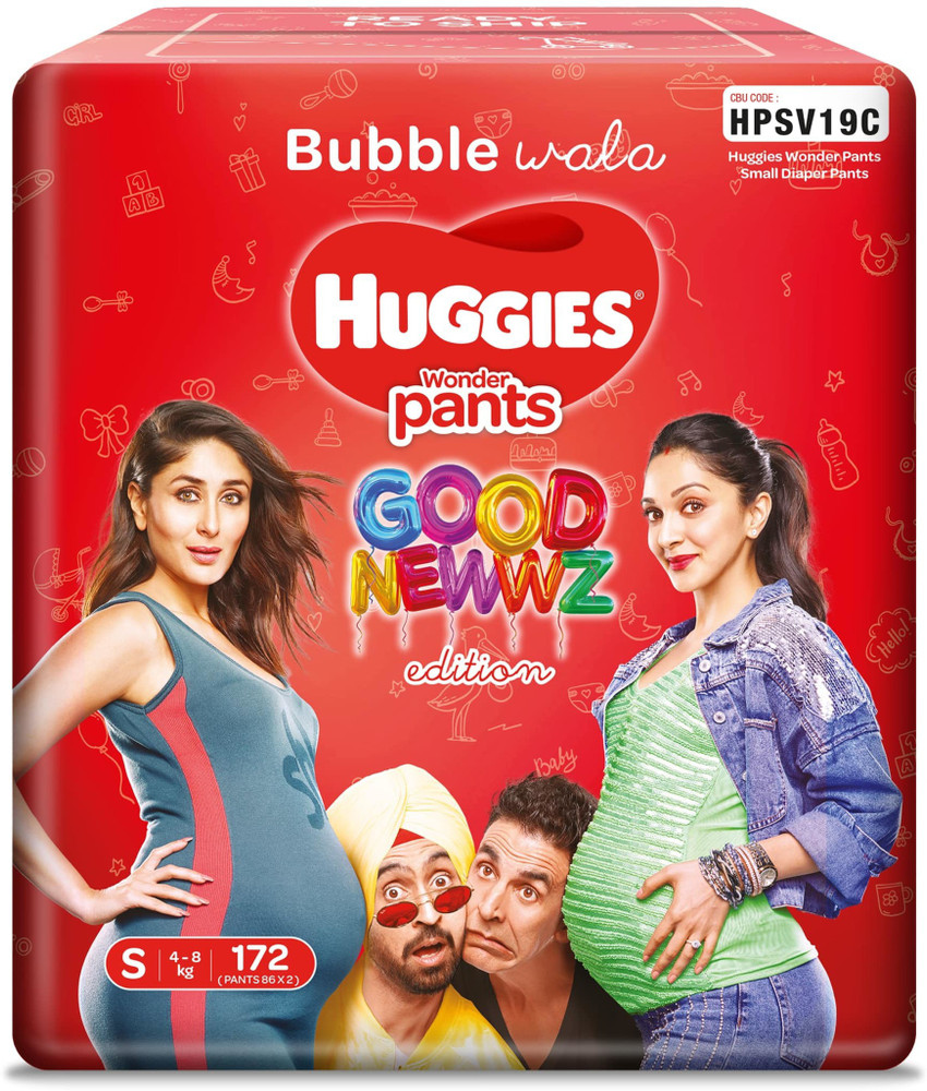 Flipkart huggies deals wonder pants small