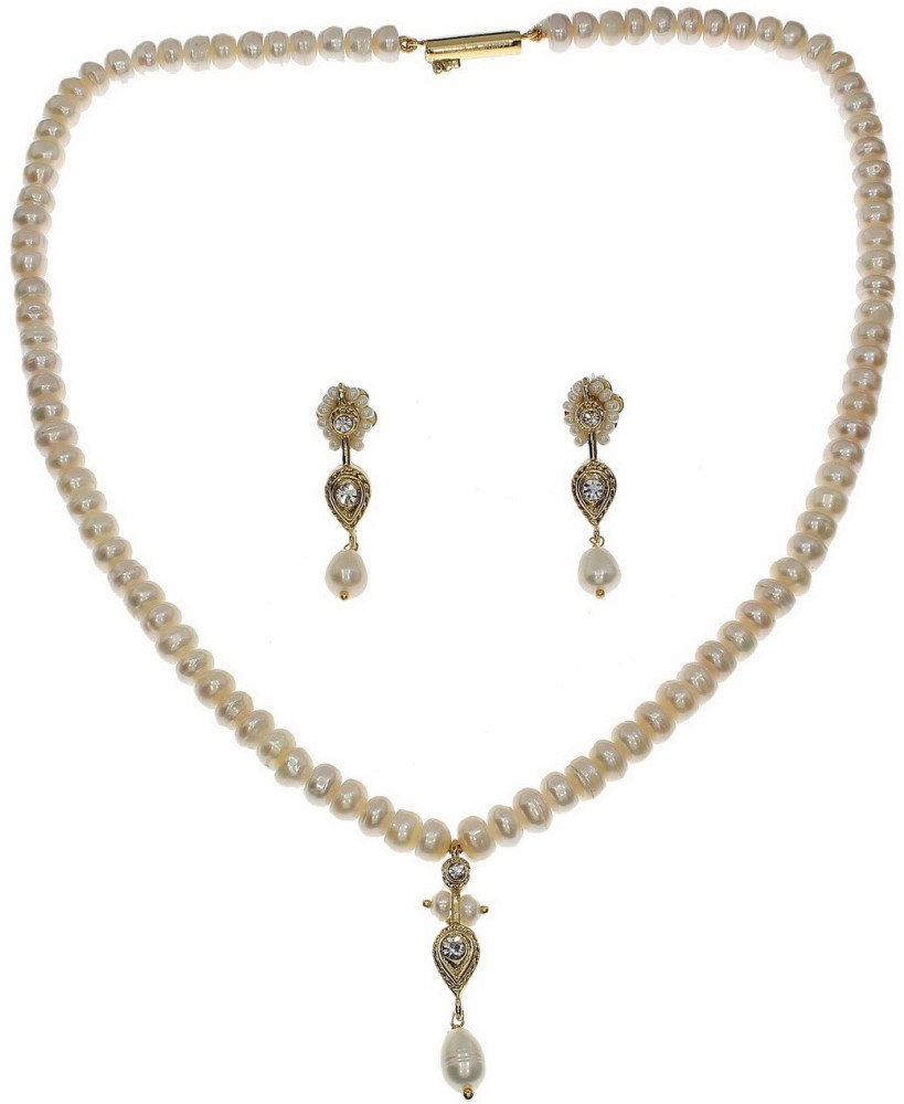 Flipkart pearl store jewellery sets