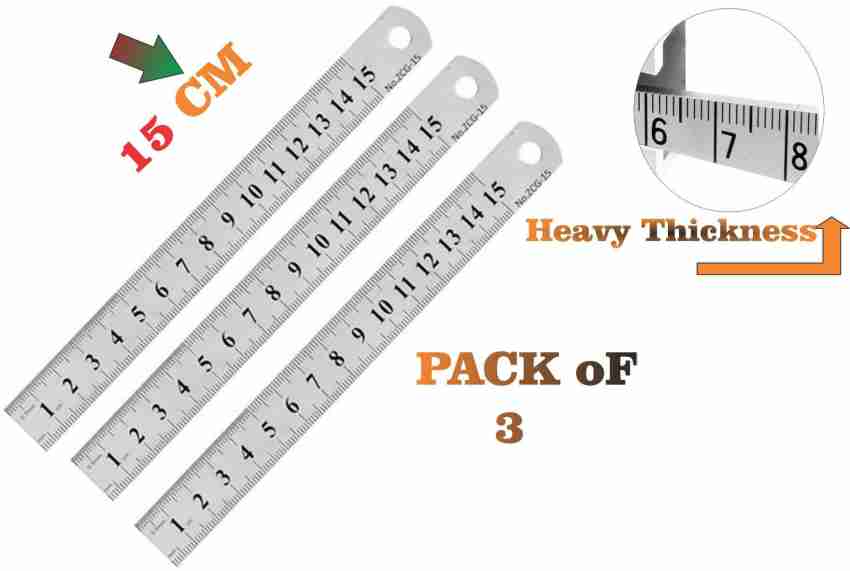 LOYAL INDIA CORPORATION Measuring Scale/Ruler Stainless  Steel Ruler 