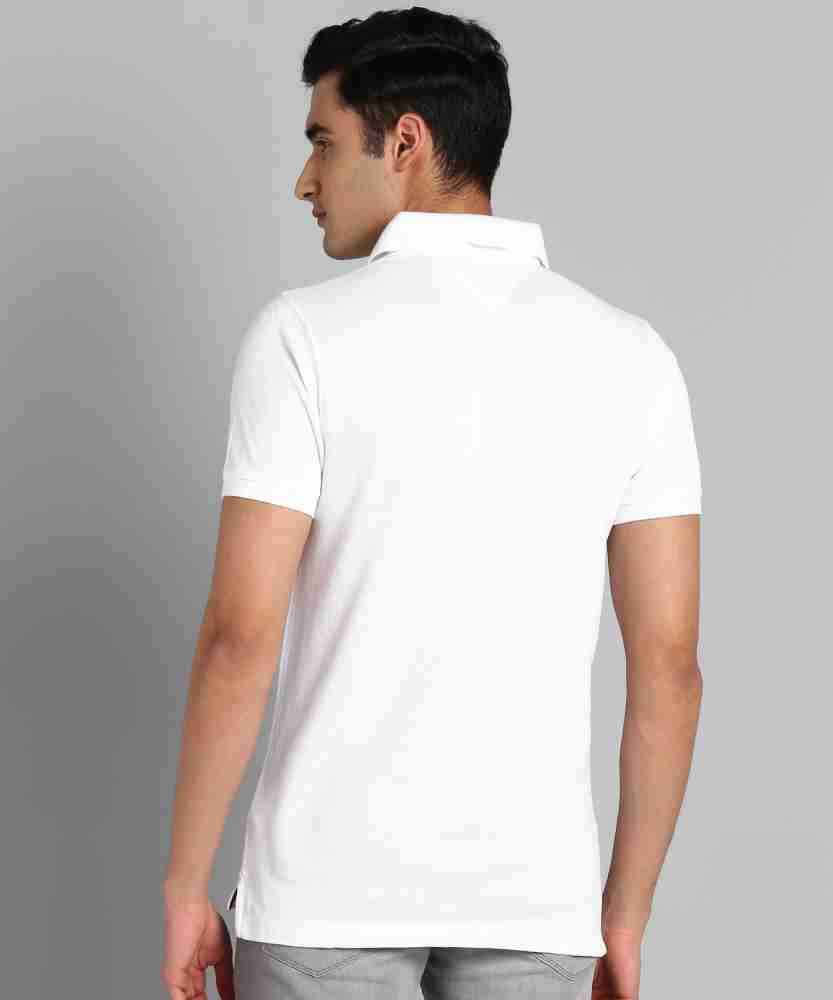 Tommy hilfiger white discount polo