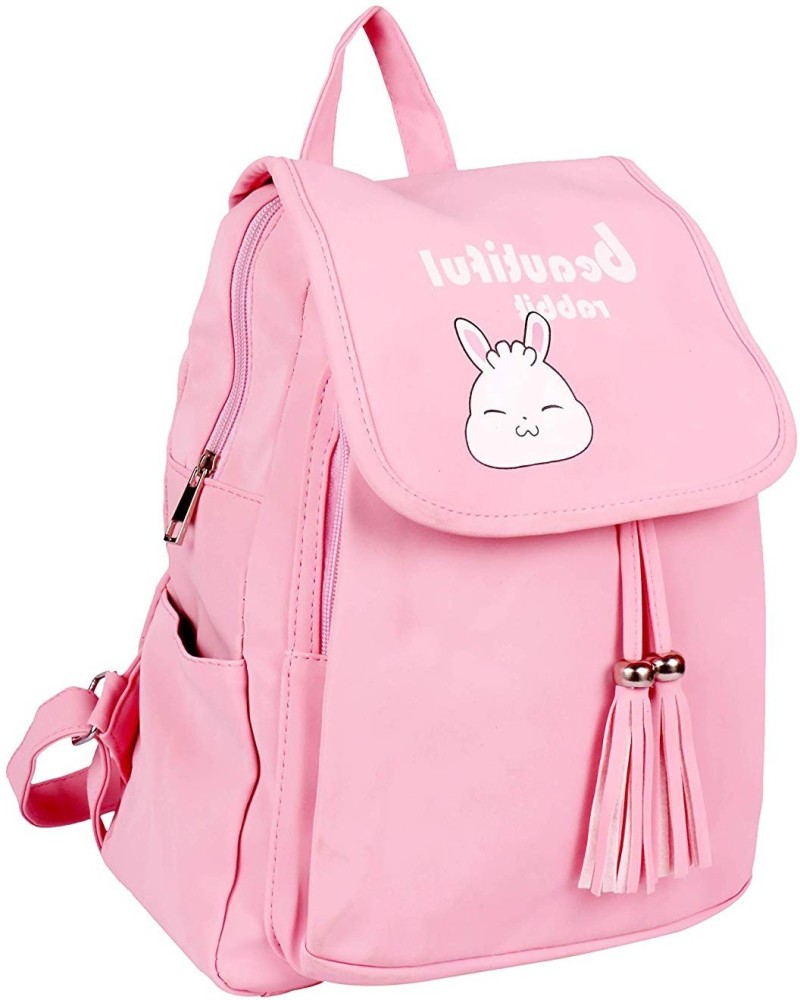 Buy BAGELLO Girl Backpack Bag for School College Pink at Amazonin