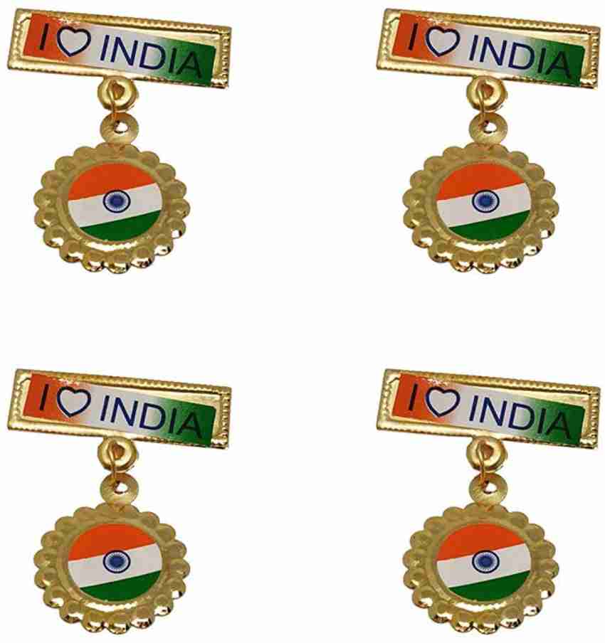 Indian flag clearance shirt pin