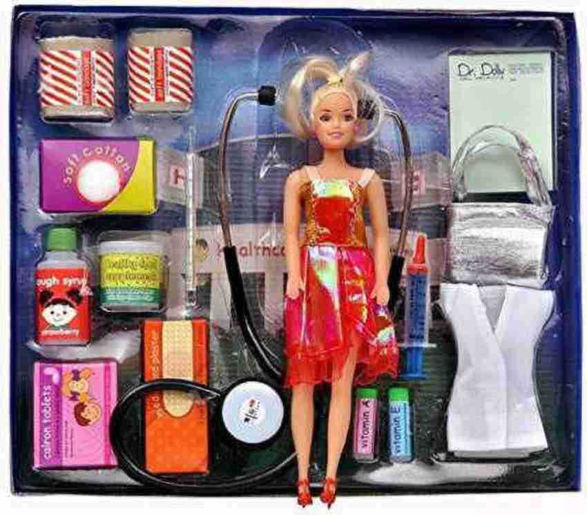 Ishan creation Dr. Dolly Doll Set Multicolor Dr. Dolly Doll