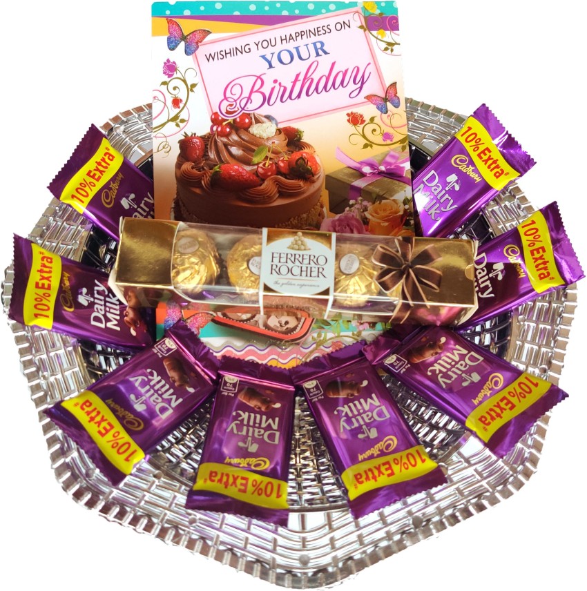 Cadbury Dairy Milk Chocolate Gift Box, Personalised Hamper, Xmas, Birthday