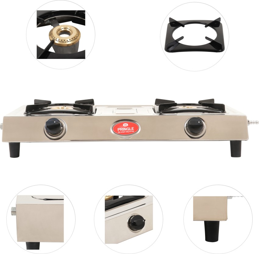 pringle gas stove 2 burner