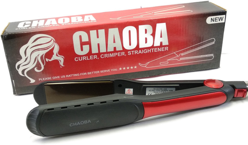 Chaoba hair 2025 straightener and curler