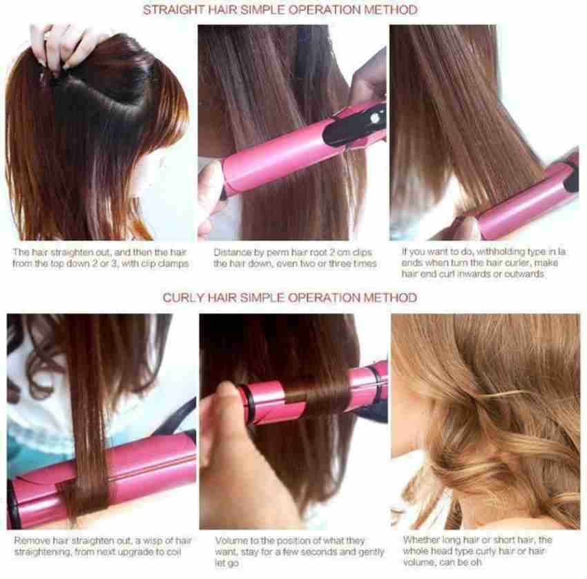 Types of shop hair straightening machine