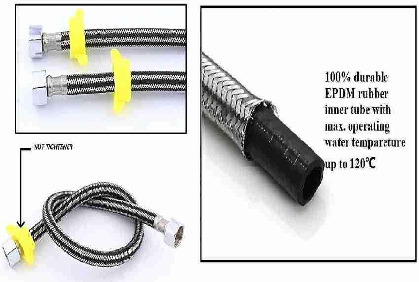 SWASTIK Geyser Coonection pipe Heavy Duty 36inch(3Feet) Pack Of 2 Hose Pipe  Price in India - Buy SWASTIK Geyser Coonection pipe Heavy Duty 36inch(3Feet)  Pack Of 2 Hose Pipe online at Flipkart.com