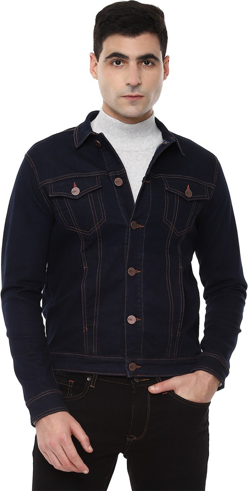 VAN HEUSEN Full Sleeve Solid Men Denim Jacket Buy VAN HEUSEN Full Sleeve Solid Men Denim Jacket Online at Best Prices in India Flipkart