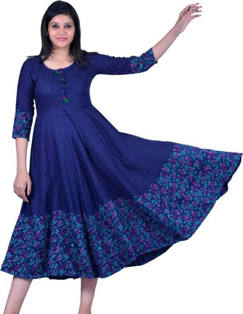 GIPTIP Women Printed Anarkali Kurta - Buy GIPTIP Women Printed Anarkali Kurta  Online at Best Prices in India | Flipkart.com