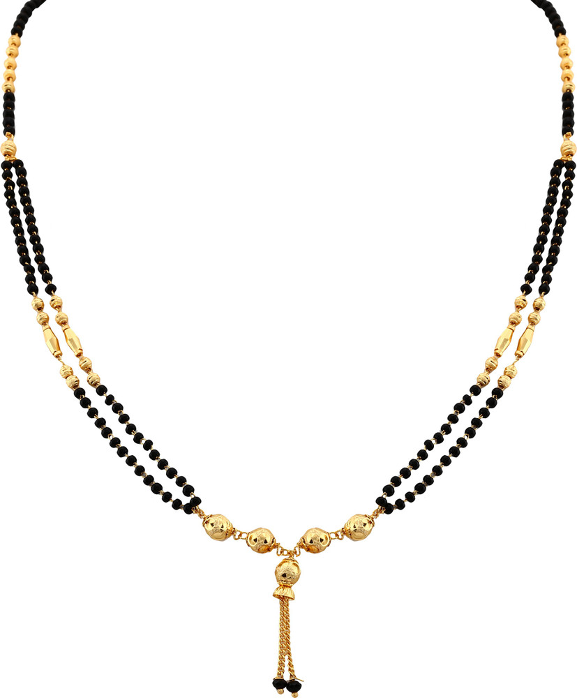 Double chain hot sale mangalsutra with price