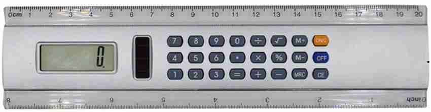 Quinergys ™ Digital Scale Ruler Calculator Ruler - Digital  Calculator Ruler