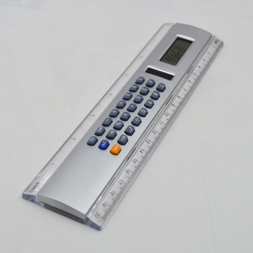 Quinergys ™ Electronic Ruler Scale Maths Calculations and  Measure at the Same Time Ruler - Digital Calculator Ruler