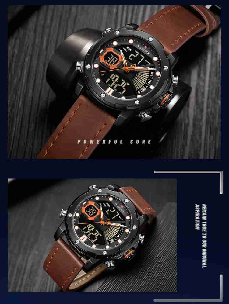 NAVIFORCE Analog Digital Watch For Men Buy NAVIFORCE