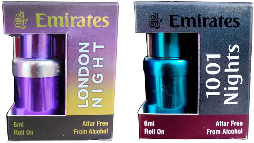 Emirates London Night 1001 Night Combo Floral Attar Floral Attar