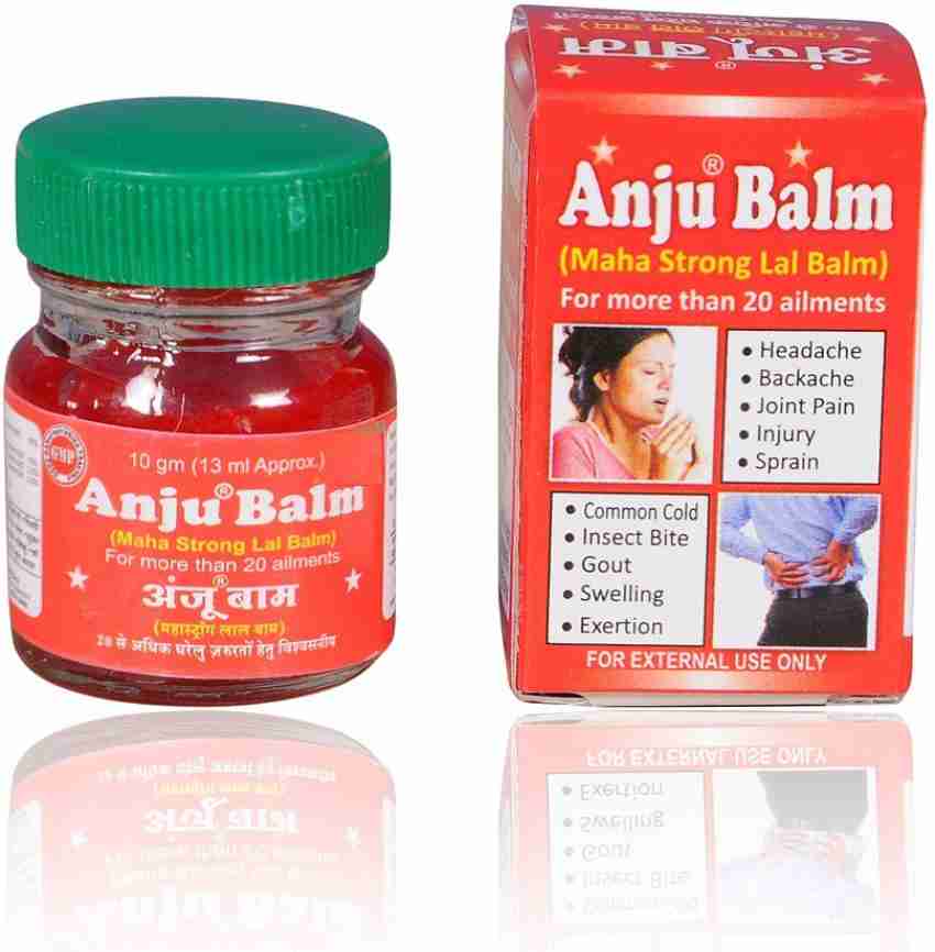 ANJU PHARMACEUTICALS body pain relief 10 gm 4 pcs Balm Buy