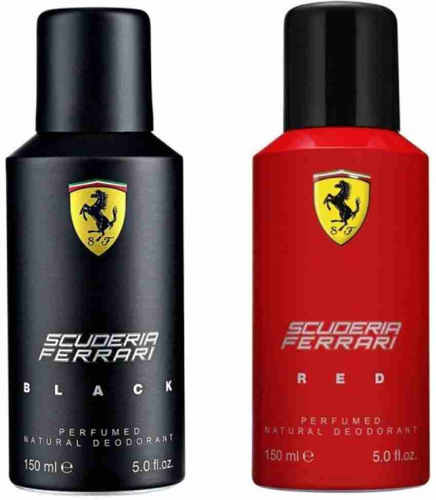 SCUDERIA FERRARI black red Perfume Body Spray For Men