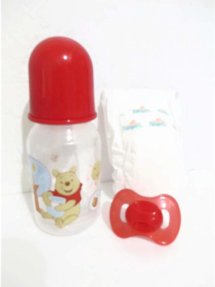Winney The Pooh Customized Pacifier Bottle Diaper Set for Baby