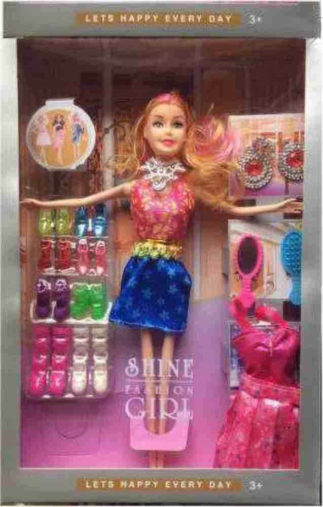 AT COLLECTION doll with accessories and dresses (Multicolor) - doll with  accessories and dresses (Multicolor) . Buy doll toys in India. shop for AT  COLLECTION products in India.