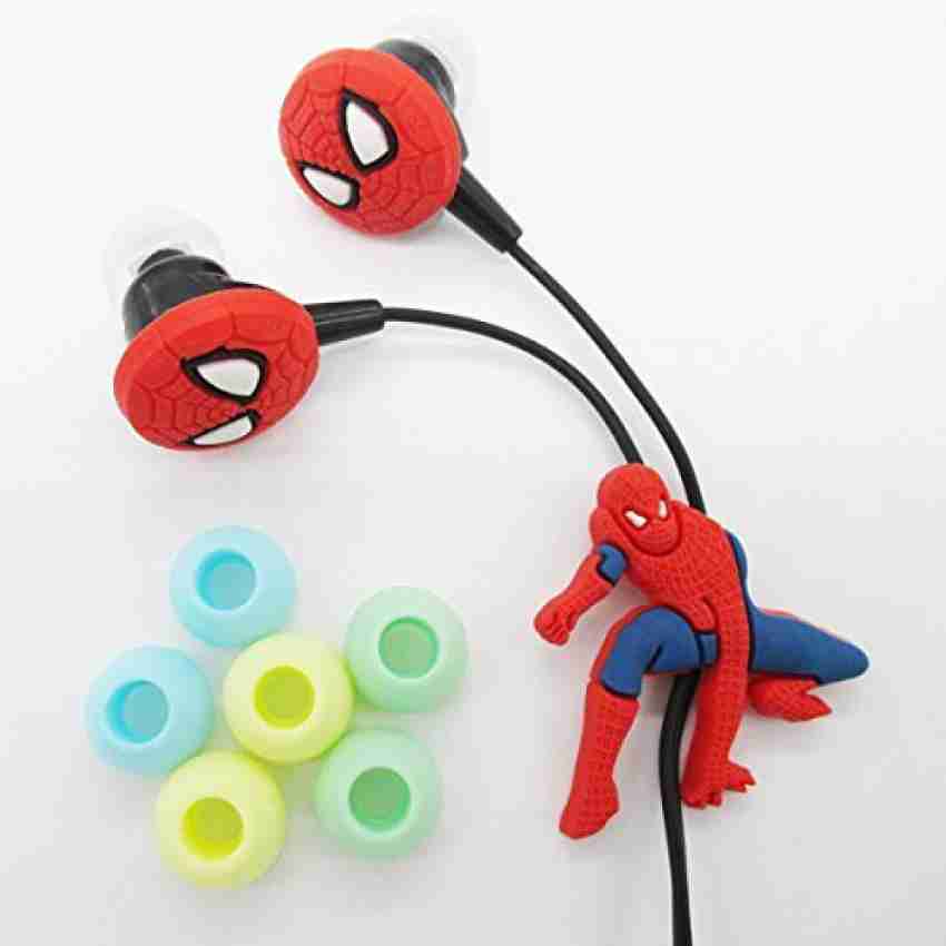 bestsell Spider Man Cartoon earphones Wired Headset Price in India