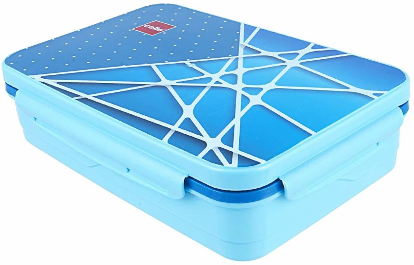 Topware Blue Tupperware Microwave Safe Container, Capacity: 1500 Ml