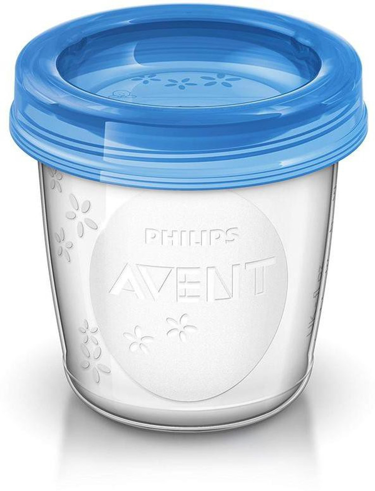 Avent breast cheap milk containers