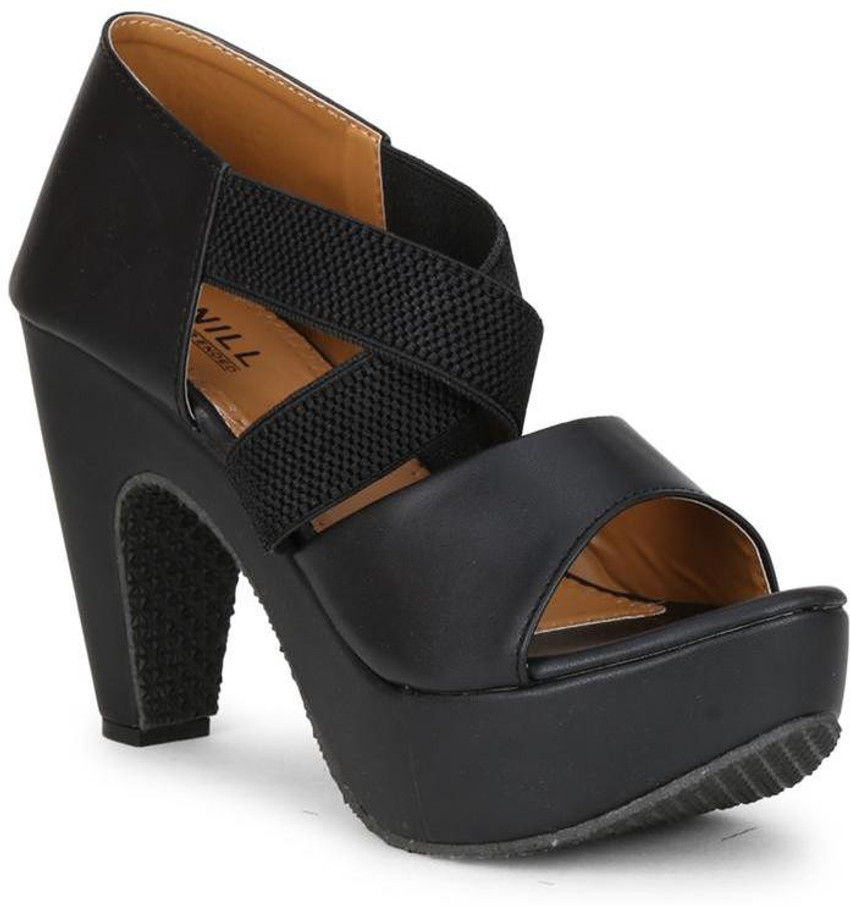 Denill Women Black Heels Buy Denill Women Black Heels Online at