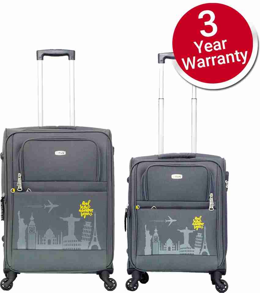 Timus Salsa 55 65 CM 4 Wheel Trolley Suitcase For Travel Set of