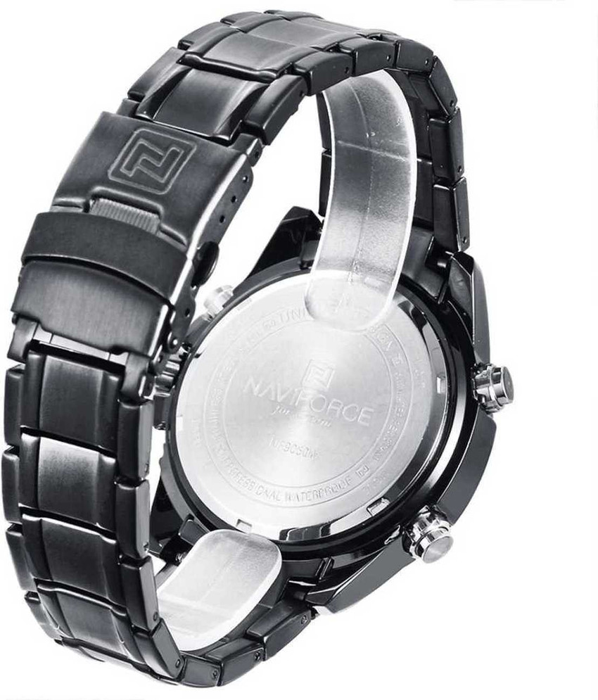 NAVIFORCE NF9138 Black NF9138 Analog Digital Watch For Men Buy