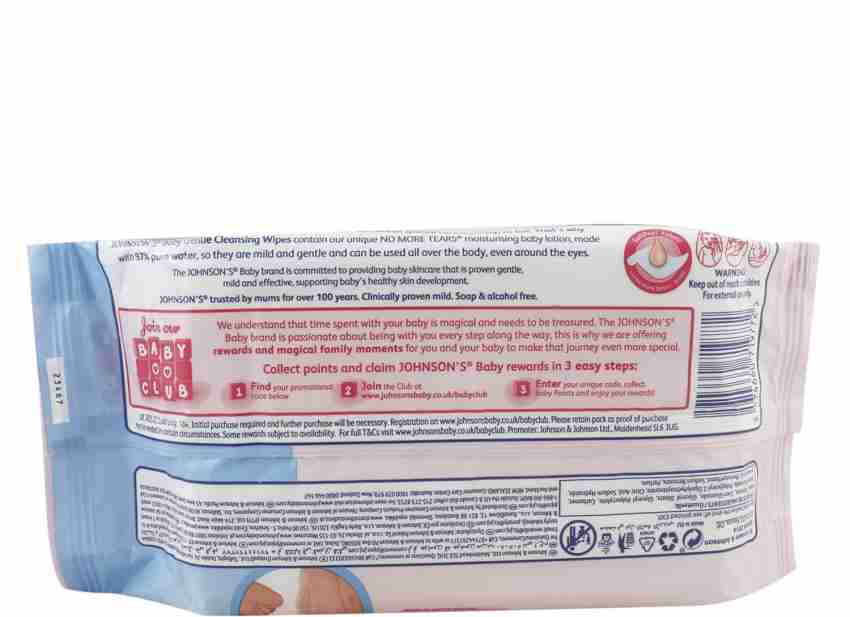 Johnson baby fashion wipes flipkart