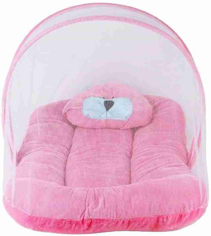 Baby bed with mosquito net flipkart sale