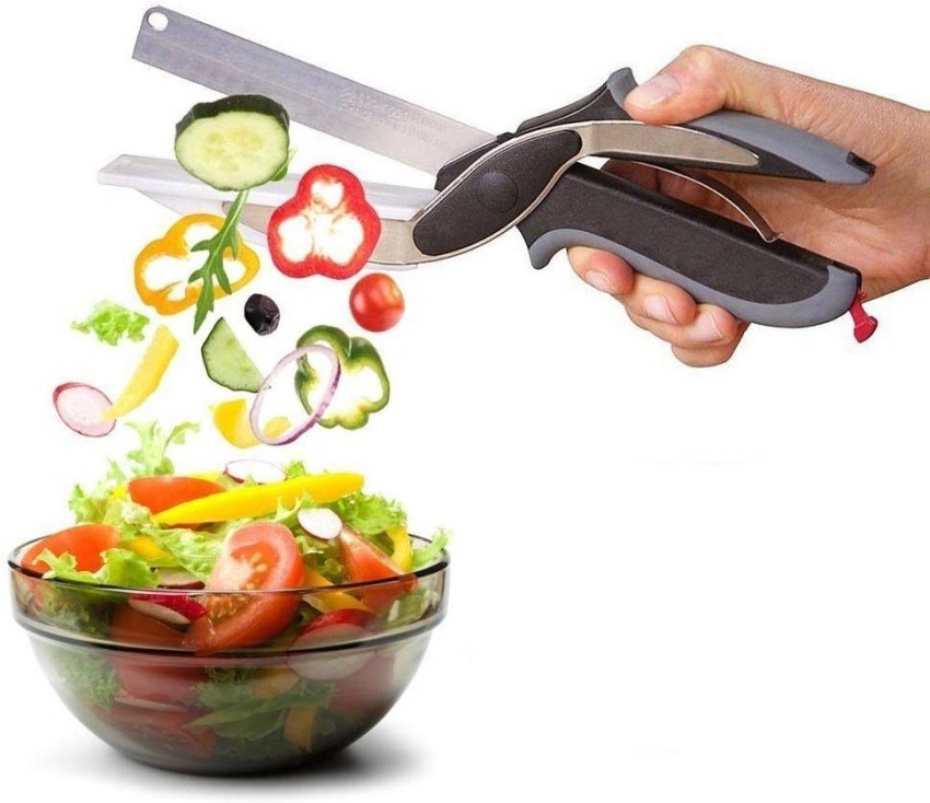 Kitchen Food Cutter Chopper Clever Kitchen Knife with Cutting Board