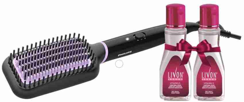 Philips hair straightener brush hotsell price flipkart