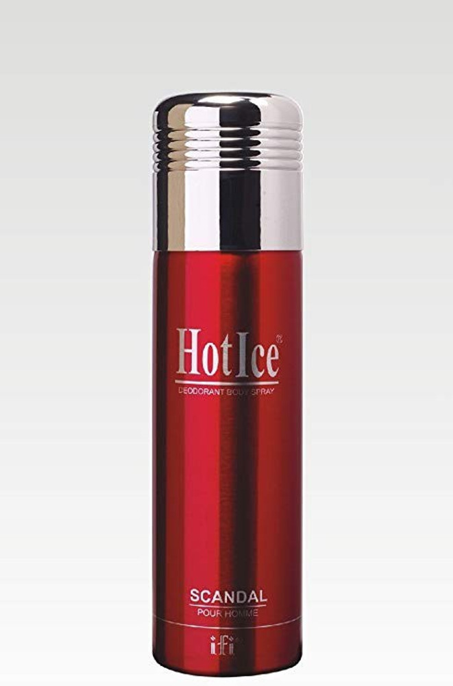HOT ICE HotIce Deodorant Body Spray Scandal Men 200ml Pack of 2