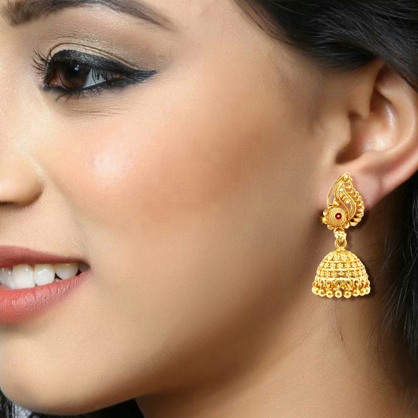 6 grams top gold jhumkas