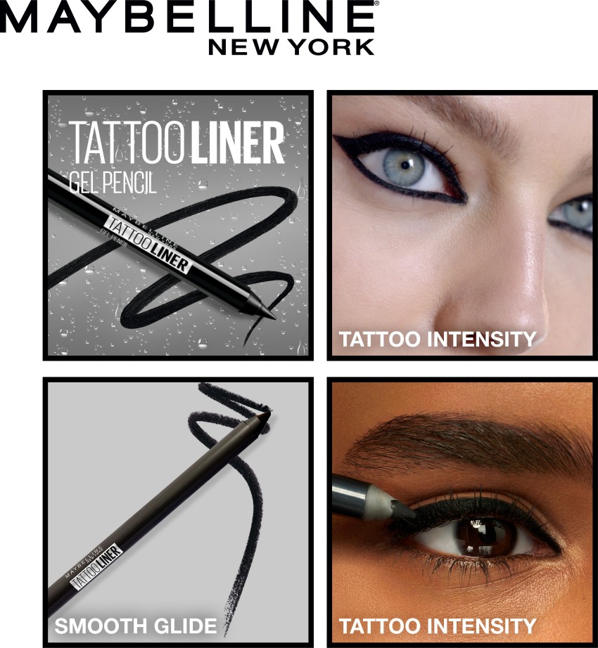 MAYBELLINE NEW YORK Tattoo Studio Gel Liner Pencil Bold Brown 0.4 g - Price  in India, Buy MAYBELLINE NEW YORK Tattoo Studio Gel Liner Pencil Bold Brown  0.4 g Online In India
