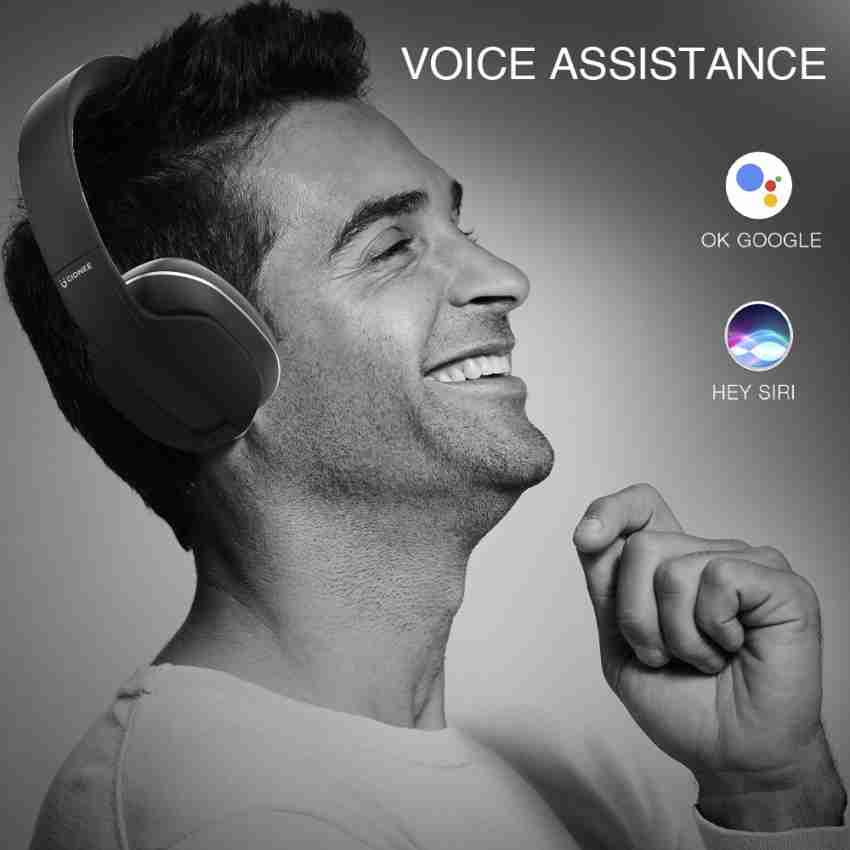 GIONEE EBTHP1 Wireless extra BASS Stereo Foldable Premium Splash Proof Voice Assistant Bluetooth Headset