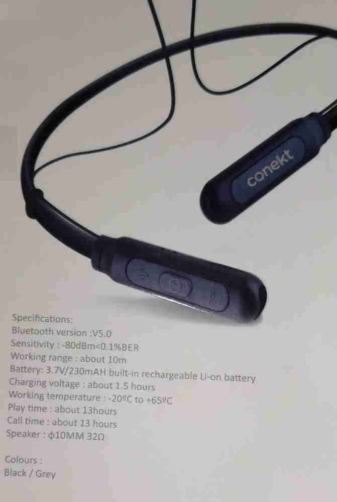 Conekt bluetooth neckband 3999 price sale