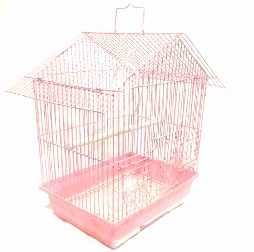 Petzlifeworld 2 Feet Black Birds Cage With Side Opening for