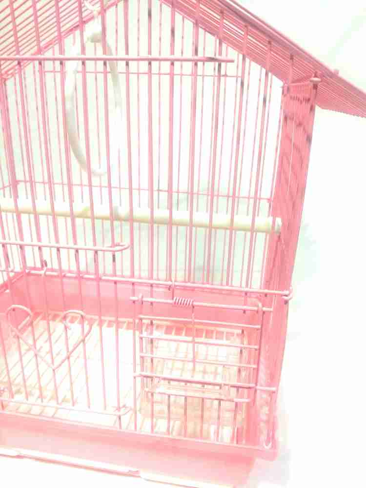 Scoobee Pet Products Birdcage A 101 Pink Bird Cage Price in India