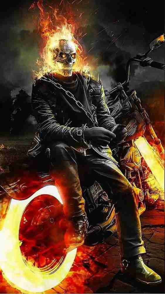 ghost rider premium poster all superheroes wall poster sticker