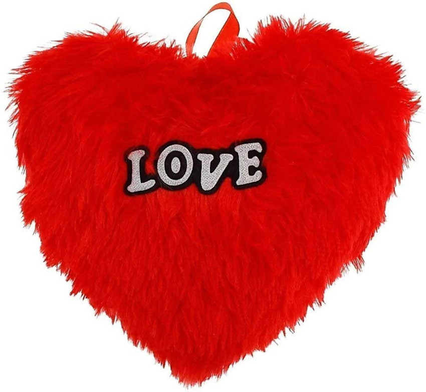 All Your Design Soft Stuffed Heart Shape Pillow Cushion Toy for Kids Special One or Valentines Day gifts etc 20 cm Soft Stuffed Heart Shape Pillow Cushion Toy for Kids