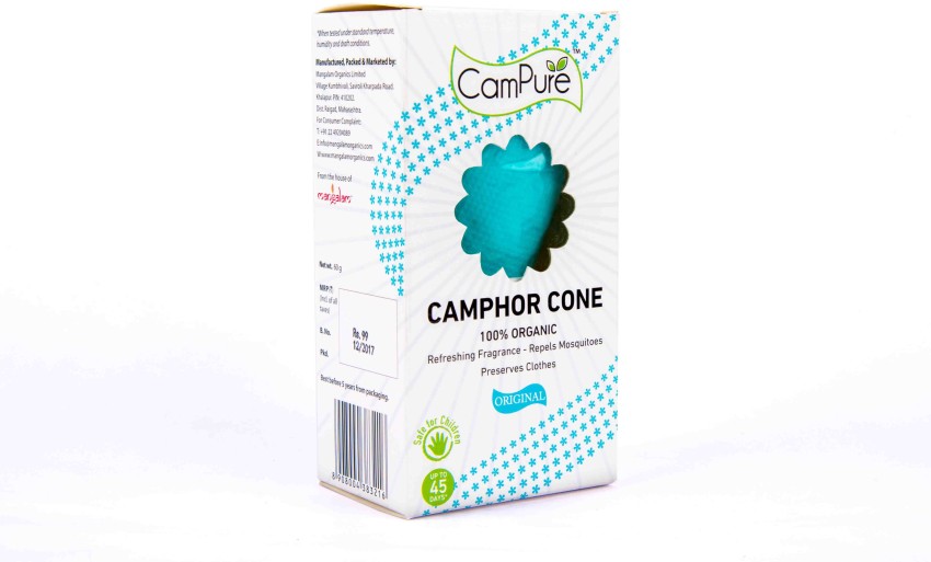 Buy CamPure Original Camphor Cone Air Freshener 60 g Online at