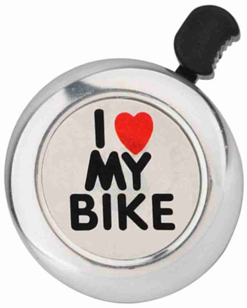 Nema I Love My Bike Bicycle Bell Silver Bell Buy Nema I Love