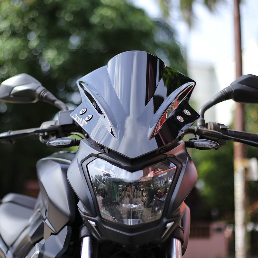Dominar 400 outlet bubble visor